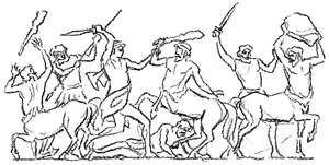 Lapiths and Centaurs